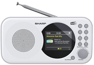 Sharp DR-P320 DAB radio Wit Sharp DR-P320 DAB radio Wit