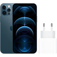 Apple iPhone 12 Pro 128GB Pacific Blue + Apple Usb C Oplader - thumbnail