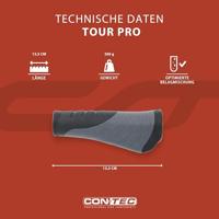 CONTEC griff "tour pro" ct grips tour pro 135 mm, black/grey - thumbnail