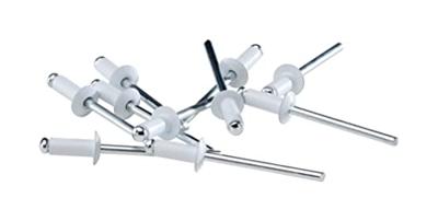 Rapid Blindklinknagels Wit | Ø4 x 10 mm | Incl. Boor | 50 Stuks - 5001463 Rapid Blindklinknagels Wit | Ø4 x 10 mm | Incl. Boor | 50 Stuks - 5001463