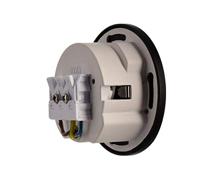 Deko Light Abdeckung rund schwarz Winkel für Alwaid 930505 Afdekking Zwart - thumbnail