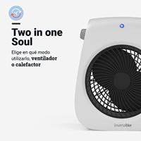 Convectorkachel Universal Blue Wit 2000 W - thumbnail