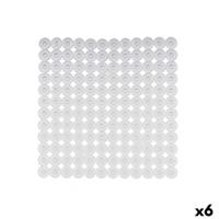 Antislipmat voor in de douche Berilo Transparant PVC 54 x 54 x 1 cm (6 Stuks) - thumbnail