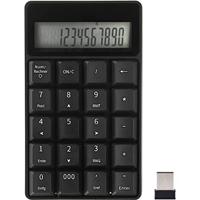 Renkforce RF-NK-201 Numeriek toetsenbord Draadloos Display, Rekenmachinefunctie Zwart - thumbnail