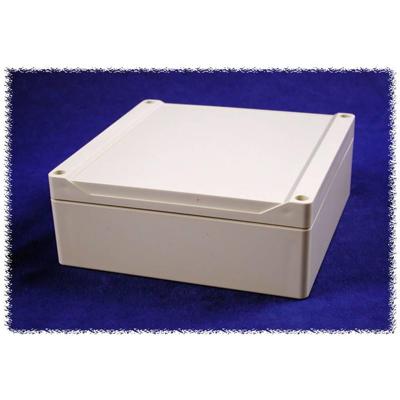 Hammond Electronics 1555RGY Universele behuizing 160 x 160 x 60 ABS Grijs 1 stuk(s)