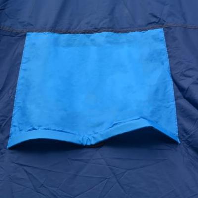 VidaXL Tent 9-persoons donkerblauw en blauw