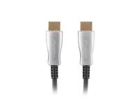 Lanberg CA-HDMI-20FB-0200-BK optical cable HDMI M/M 20m v2.0 4K AOC - thumbnail