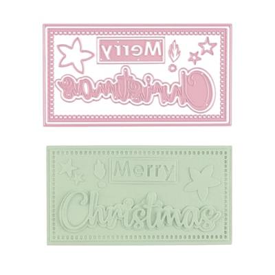 Nellie's Choice • multi frame dies kerst versiering 9st.