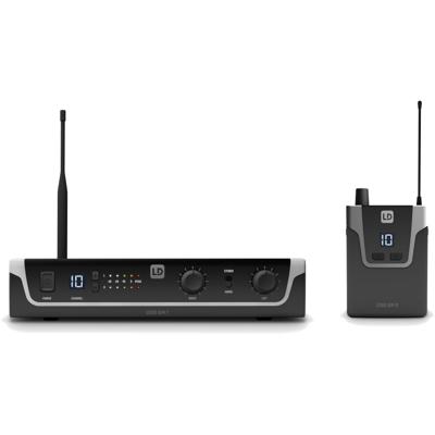 LD Systems U308 IEM in-ear monitorsysteem (bandgap + ISM)