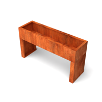 Altua E x clu hoge plantenbakken Cortenstaal 1650 x 500 x 603 mm Geroba - Geroba - thumbnail