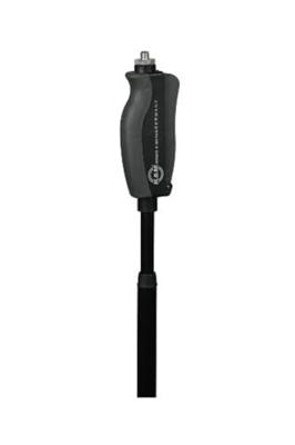 K&M 25680 One Hand microfoonstatief met driepoot zwart - thumbnail
