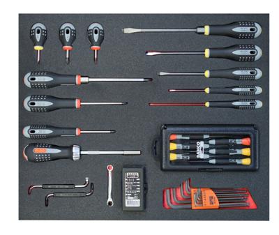 Bahco gevulde inlay ergo schroevendraaier | FF1A17