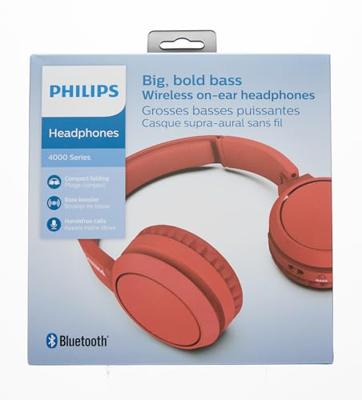 Hoofdtelefoon met Hoofdband Philips Rood - thumbnail
