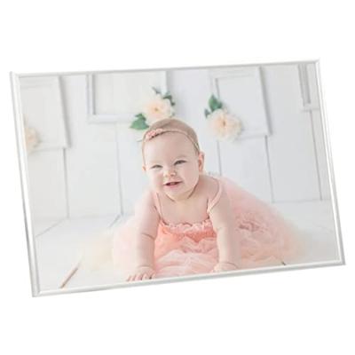 VidaXL Fotolijsten 3 st voor wand of tafel 7x90 cm mdf zilverkleurig