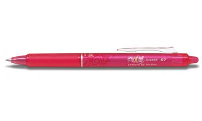 Pilot FriXion Ball Clicker roller, intrekbaar, medium punt, 0,7 mm, roze Pilot FriXion Ball Clicker roller, intrekbaar, medium punt, 0,7 mm, roze