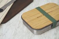Black+Blum Sandwich Box - 223x150x52mm - Olijf - thumbnail