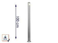 Monza paaltje PowerLED geborsteld aluminium 7923-310 - thumbnail