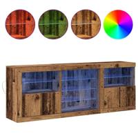 Dressoir Oud hout 181.5 x 37 x 67 cm Bewerkt hout - thumbnail
