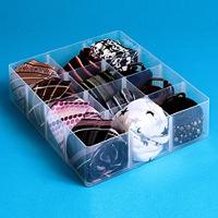 Really Useful Box, office divider met 12 vakjes, transparant - thumbnail