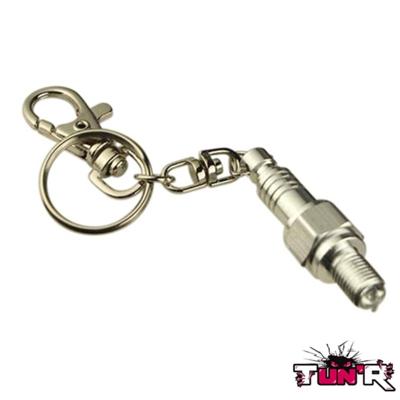 Sleutelhanger Tun&apos;R bougie zilver