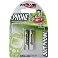 Ansmann DECT maxE HR03 Oplaadbare AAA batterij (potlood) NiMH 800 mAh 1.2 V 2 stuk(s) - thumbnail