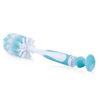 Nuby flessenborstel en speenborstel 26 cm blauw - thumbnail