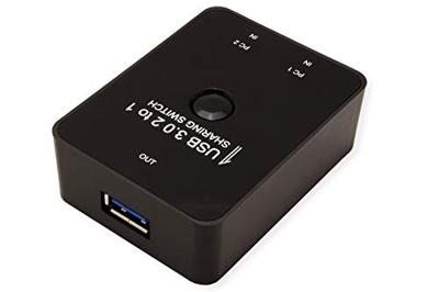 VALUE Handmatige USB 3.2 Gen 1 Switch, 2 Poorts
