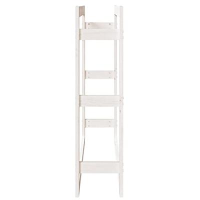 VidaXL Haardhoutrek 100x25x100 cm massief grenenhout wit