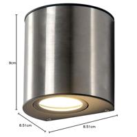 Lutec Ilumi ST5010 LED-buitenlamp (wand) 6 W RVS - thumbnail