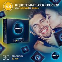 My Size - Natural Latex Condom 53 Width 36 St. - thumbnail