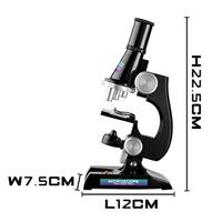 SCIENCE - Microscope Set with light (TY5519) - thumbnail