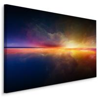 Schilderij - De Horizon, Abstract, Print op Canvas, Premium Print - thumbnail