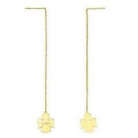 Dames oorbellen Amen ANGELI GOLD Sterling zilver 925 - thumbnail