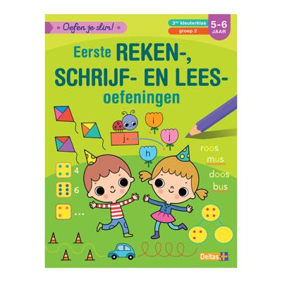Oefen je slim eerste reken schrijf en leesoefeningen groep 2