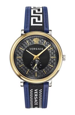 Versace V Circle Greca VEBQ01319 Herenhorloge Versace V Circle Greca VEBQ01319 Herenhorloge