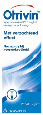 Otrivin Xylometazoline HCI 1 mg/ml Neusspray bij een verstopte neus