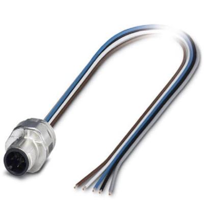 Phoenix Contact 1520068 Sensor/actuator inbouwconnector M12 Aantal polen (sensoren): 5 Stekker, inbouw 0.50 m 1 stuk(s) Phoenix Contact 1520068 Sensor/actuator inbouwconnector M12 Aantal polen (sensoren): 5 Stekker, inbouw 0.50 m 1 stuk(s)