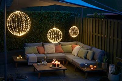 Lichtbol 320 LED Ø50cm + Timer