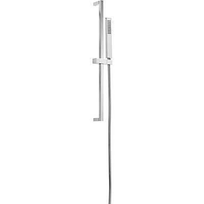 Tres Cuadro glijstang set 66 cm vierkant chroom