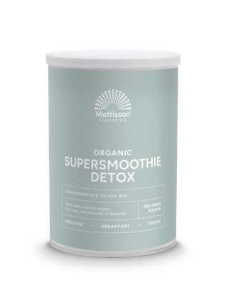 Mattisson Organic supersmoothie detox bio 500 Gram