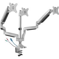 ICY BOX IB-MS505-TI, Monitorständer mit Tischhalterung f. 3 Monitore bis zu 32'' (81 cm) Monitor-tafelbeugel Aantal monteerbare displays: 3 Display(s) 81,3 cm - thumbnail