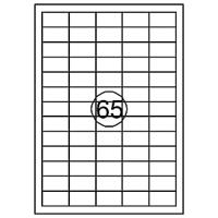 Etiket quantore 38.1x21.2mm 6500st | 10 stuks - thumbnail