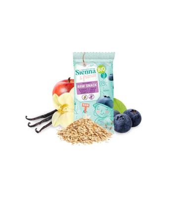 Sienna & Friends Raw snack bosbes & vanille bio (20 gr)