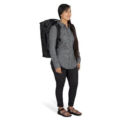 Osprey Transporter Squffel 44 Duffel Raven Black/Black 44L