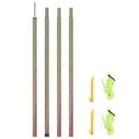 VidaXL Zonneschermpaal 250 cm gegalvaniseerd staal - thumbnail