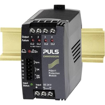 PULS PISA11.CLASS2 Zekeringsmodule 24 V/DC 3.7 A Aantal uitgangen:4 x Inhoud 1 stuk(s)