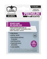 Ultimate Guard Premium Soft Sleeves for Board Game Cards Big Square (50) - thumbnail