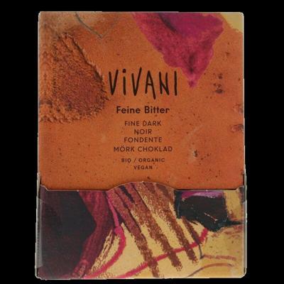 Vivani Chocolade naps puur 5 gram bio 200 Stuks