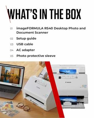 Canon imageFORMULA RS40 Photo Scanner - thumbnail