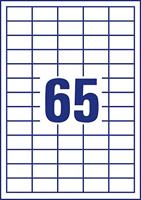 Etiket Avery Zweckform LR3666 38x21.2mm recycled wit 6500 etiketten - thumbnail